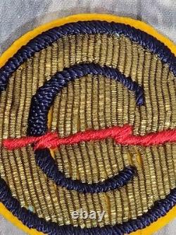 Vintage Wwii Era Us Army Constabulary Ssi Shoulder Patch German Made Bullion