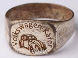 Volkswagen-Kafer Type 1 Beetle WW2 German ring WWII Germany Army Wehrmacht force