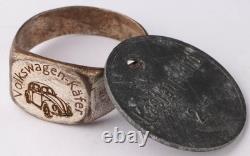 Volkswagen-Kafer Type 1 Beetle WW2 German ring WWII Germany Army Wehrmacht force