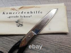 Vtg Rare Wwii Ww2 German Wehrmacht Army Soldier Straight Scissors Solingen