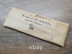 Vtg Rare Wwii Ww2 German Wehrmacht Army Soldier Straight Scissors Solingen