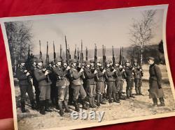 WEHRMACHT LEADERS Photo lot ARMY TRAINING STEEL HELMET TROOPS WWII WWII German