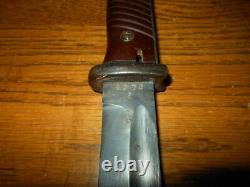 WW II German Army 1944 MUNDLOS ab44 BAYONET NON-MATCHING NICE