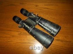 WW II German Army 7x56 HENSOLDT ROOF PRISM PANZER BINOCULARS CAPTURED