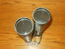 WW II German Army 7x56 HENSOLDT ROOF PRISM PANZER BINOCULARS CAPTURED