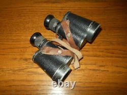 WW II German Army Air Force 6x30 BINOCULARS & CASE VOIGTLANDER -RARE