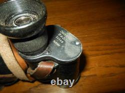 WW II German Army Air Force 6x30 BINOCULARS & CASE VOIGTLANDER -RARE