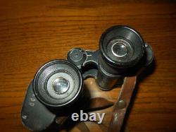 WW II German Army Air Force 6x30 BINOCULARS & CASE VOIGTLANDER -RARE