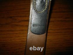 WW II German Army Air Force EM/NCO LEATHER BELT #20 NOS MID WAR NICE