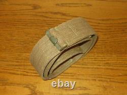 WW II German Army Air Force EM/NCO TROPICAL AFRICA CANVAS BELT EARLY