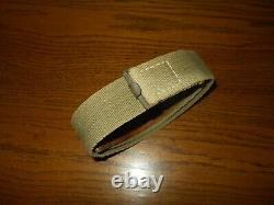 WW II German Army Air Force EM/NCO TROPICAL AFRICA CANVAS BELT SUPERB