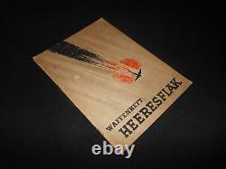 WW II German Army Air Force FLAK ARTILLERY HANDBOOK UNIT MARKED RARE