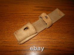 WW II German Army Air Force K98 TROPICAL TAN CANVAS BAYONET FROG NICE