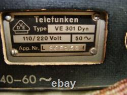 WW II German Army Air Force Kleinempfänger VE301 DYN GW PEOPLE'S RADIO RARE