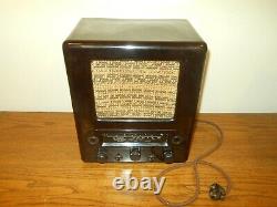 WW II German Army Air Force Kleinempfänger VE301 dyn GW PEOPLE'S RADIO RARE