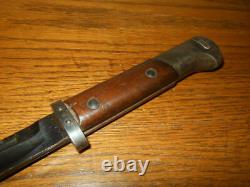 WW II German Army Air Force S. 24(t) K98 BAYONET 1942 DOT VERY NICE