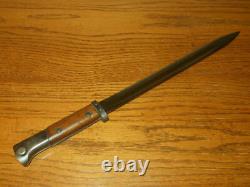 WW II German Army Air Force S. 24(t) K98 BAYONET 1942 DOT VERY NICE