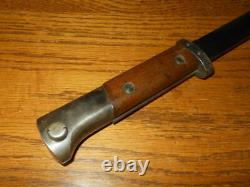 WW II German Army Air Force S. 24(t) K98 BAYONET 1942 DOT VERY NICE