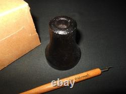 WW II German Army DESK SET CERAMIC INK WELL & FOUNTAIN PEN VERY NICE