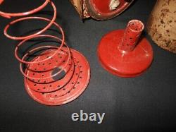 WW II German Army Einheitzlanterne 42 STEEL FIELD AND BARRACKS LANTERN RARE