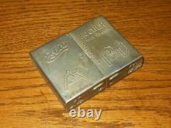 WW II German Army Feldkocher mit Tabletten ESBIT FIELD STOVE & TABLETS NICE