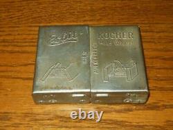 WW II German Army Feldkocher mit Tabletten ESBIT FIELD STOVE & TABLETS NICE