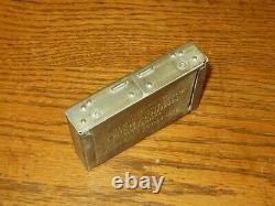 WW II German Army Feldkocher mit Tabletten ESBIT FIELD STOVE & TABLETS NICE