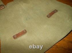 WW II German Army Heer Brotbeutel BREAD BAG M 1944 with K98 Pouch RARE