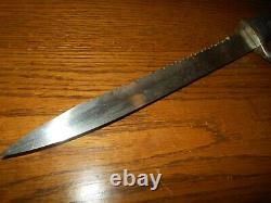 WW II German Army Heer EM / NCO DRESS BAYONET & FROG SAWBACK GOOD