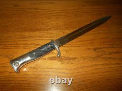 WW II German Army Heer EM / NCO DRESS BAYONET & SCABBARD NICE