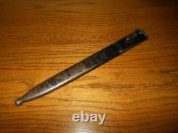 WW II German Army Heer EM / NCO DRESS BAYONET & SCABBARD NICE