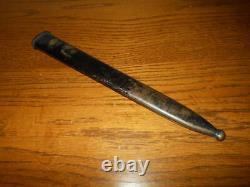 WW II German Army Heer EM / NCO DRESS BAYONET & SCABBARD NICE