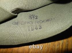 WW II German Army MOTORCYCLE DISPATCH RIDER WEATHER-PROOF GLOVES #2 NICE