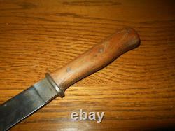 WW II German Army Nahkampfmesser COMBAT BOOT KNIFE / TRENCH KNIFE VERY NICE