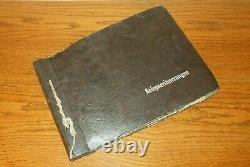 WW II German Army PHOTO ALBUM PERSONNEL & TRAINING NAMED NICE