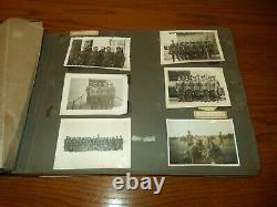 WW II German Army PHOTO ALBUM PERSONNEL & TRAINING NAMED NICE