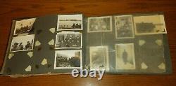 WW II German Army PHOTO ALBUM PERSONNEL & TRAINING NAMED NICE