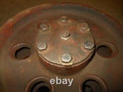 WW II German Army Panzer TANK RETURN WHEEL StuG III COMPLETE V. RARE