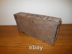 WW II German Army Patronenkasten 41 STEEL STORAGE BOX / CAN #2 NICE