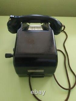 WW II German Army Tischfernsprecher 38 COMMAND / HQ TELEPHONE