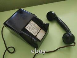 WW II German Army Tischfernsprecher 38 COMMAND / HQ TELEPHONE