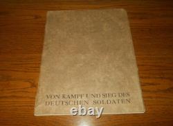 WW II German Army Von Kampf und Seig des Deutschen Soldaten Art Prints