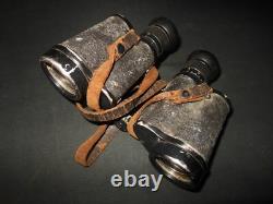 WW II German WH Army 6x30 EMIL BUSCH BINOCULARS CXN VERY NICE