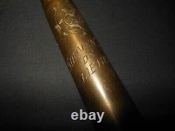 WW II US Army Air Force GERMAN 20mm FlaK TRENCH ART BRASS CASING SUPERB