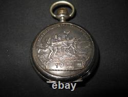 WW1 German Army Bundesheer Taschenuhr COMMEMORATIVE POCKET WATCH NICE