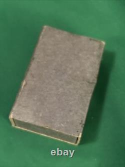 WW1 German Army Match Case And Rare Match Box