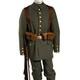 Ww1 German Army Uniform Green Wool Uniform Handmade Coat The Great War Coat