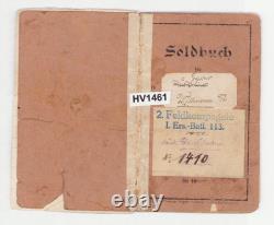 WW1 German Imperial Army Group Iron Cross Baden RIR 111 Winterberg Tunnel RARE