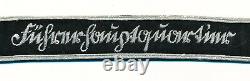 WW1 German cuff title patch US WW2 Army Vet estate uniform sleeve insignia badge
