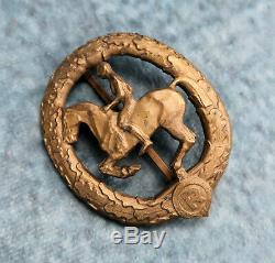 WW1 German pin rider badge medal combat Veteran WW2 US Army soldier estate award
